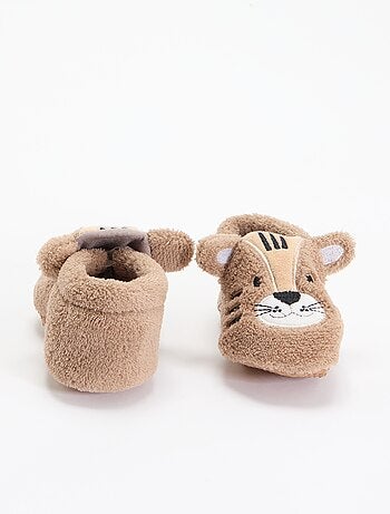 Cálidas zapatillas de animales