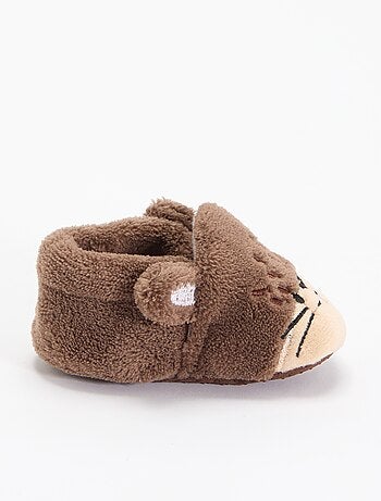 Cálidas zapatillas de animales