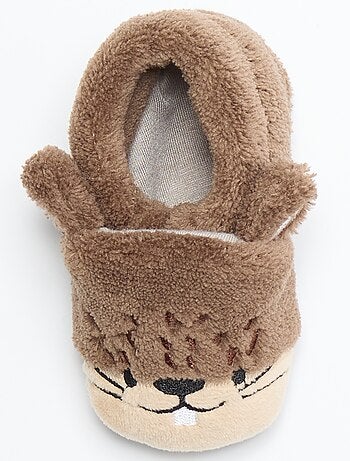 Cálidas zapatillas de animales