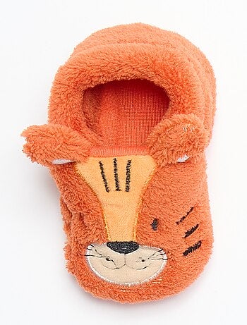 Cálidas zapatillas de animales