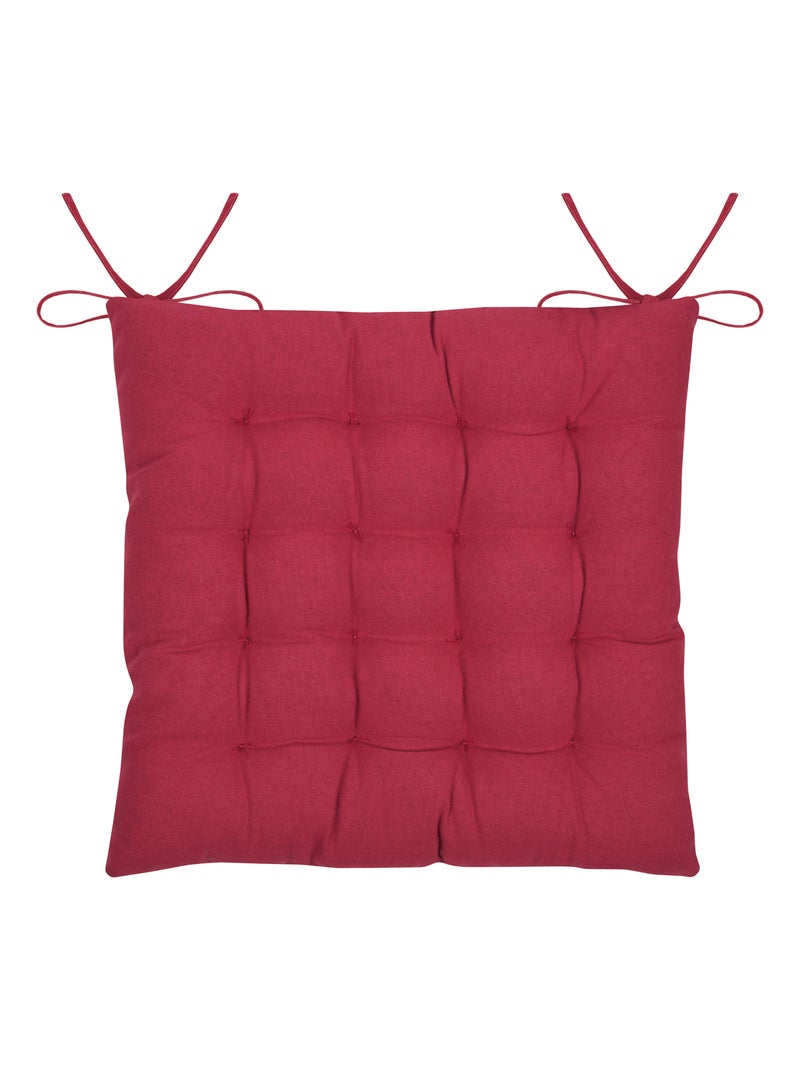 Calidez y estilo en sus asientos Rojo - Kiabi