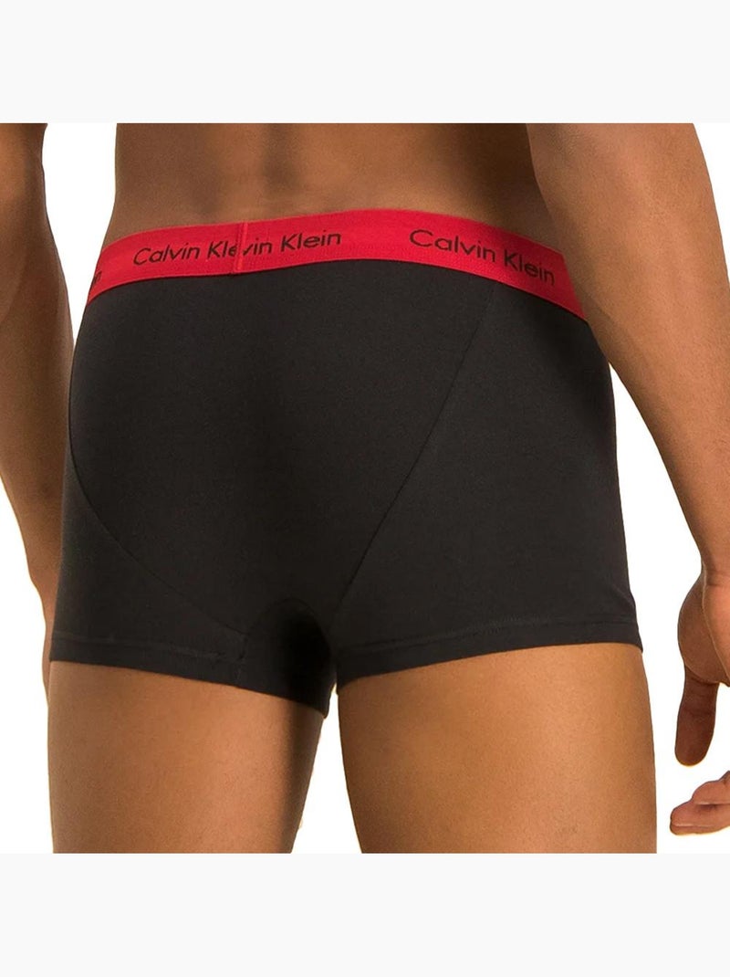 Calvin Klein - Pack de 3 Bóxers de Hombre Negro Multicolor - Kiabi