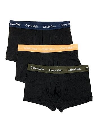 Calvin Klein - Pack de 3 Bóxers de Tiro Bajo para Hombre