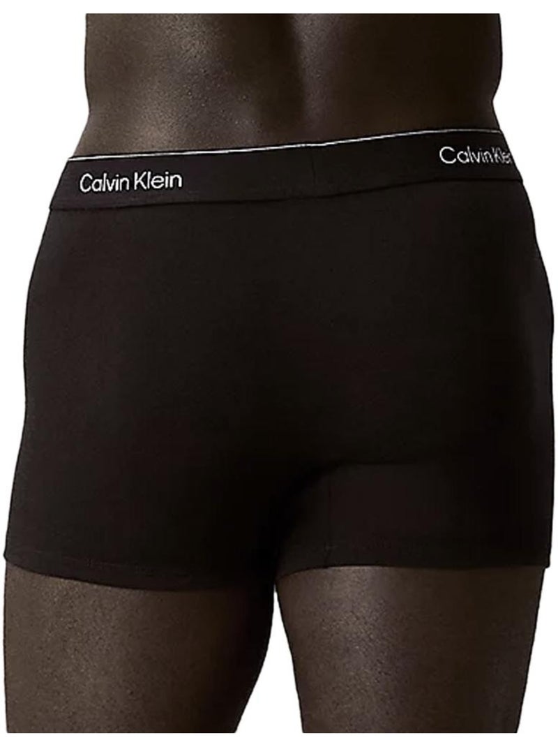 Calvin Klein - Pack de 3 Bóxers para Hombre Negro Plateado - Kiabi