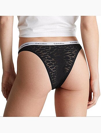 Calvin klein jeans - braguitas brasileñas para mujer (pack de 3)
