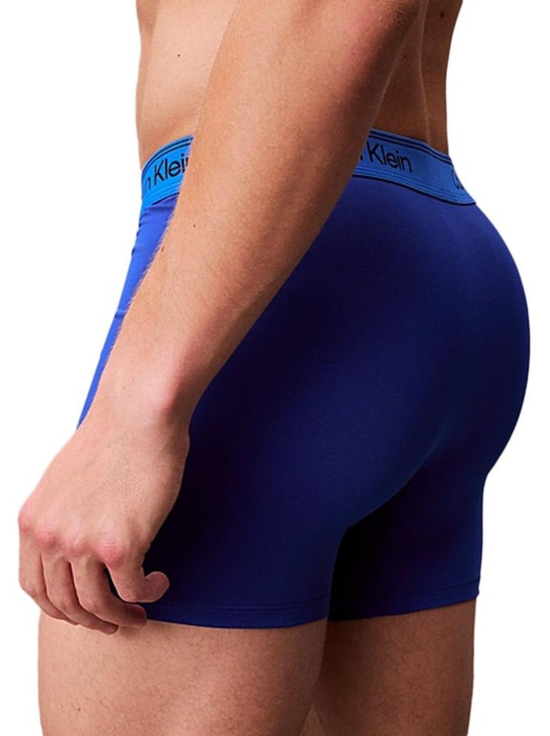 Calvin Klein Jeans - Pack de 3 Bóxers Ajustados para Hombre, Azul marino - Kiabi
