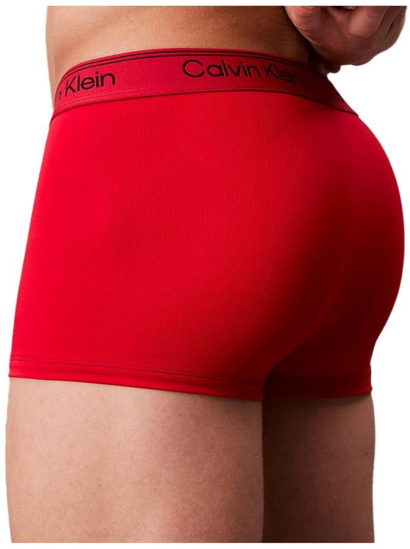 Calvin Klein Jeans - Pack de 3 Bóxers de Hombre Rojo - Kiabi
