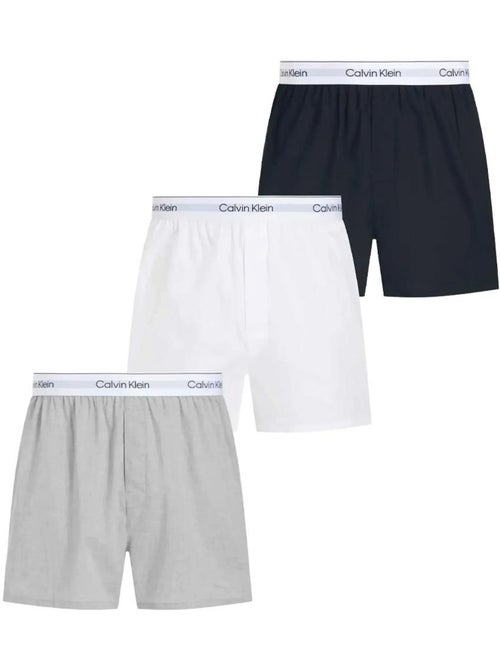 Calvin klein jeans - pack de 3 bóxers slim fit () - Kiabi Calvin klein jeans - pack de 3 bóxers slim fit () - Kiabi