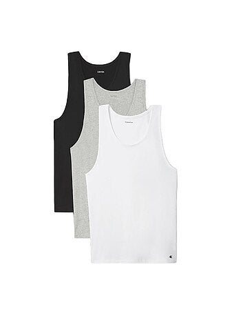 Calvin Klein Jeans - Pack de 3 Camisetas sin Mangas para Hombre ()
