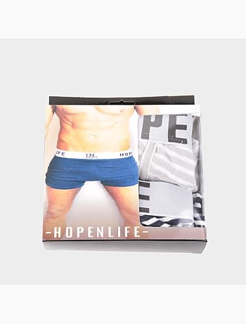 Calzoncillos bóxer, juego de 2 colores