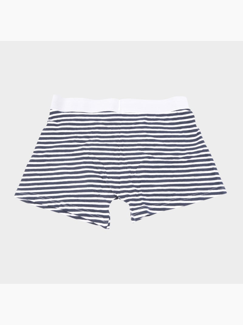 Calzoncillos bóxer, juego de 2 colores Azul gris - Kiabi