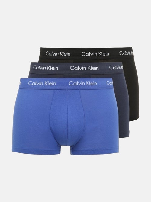 Calzoncillos bóxer pack x3 - Calvin Klein - Kiabi Calzoncillos bóxer pack x3 - Calvin Klein - Kiabi