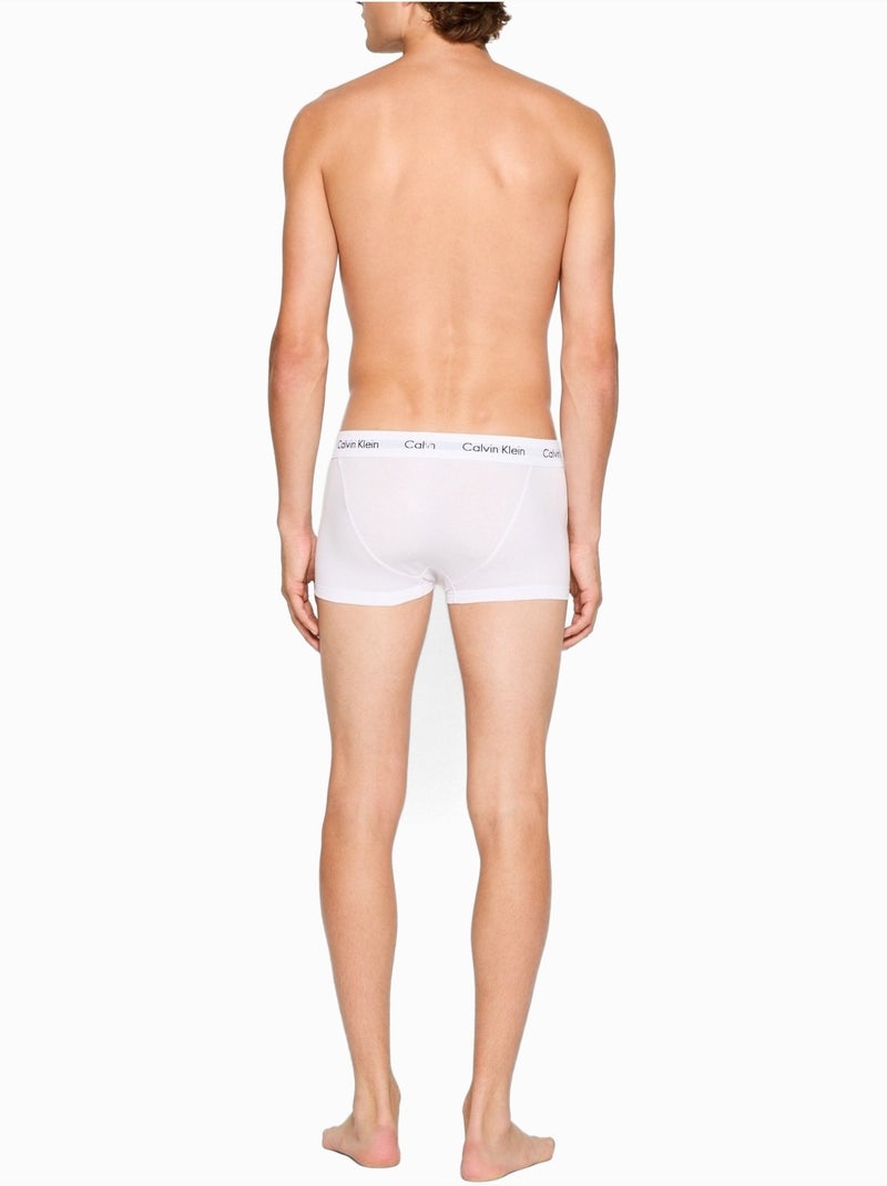 Calzoncillos bóxer pack x3 - Calvin Klein Blanco Blanco Blanco - Kiabi