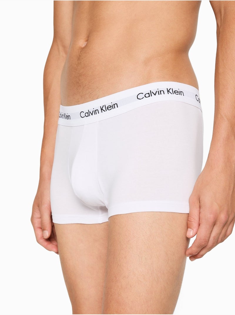 Calzoncillos bóxer pack x3 - Calvin Klein Blanco Blanco Blanco - Kiabi
