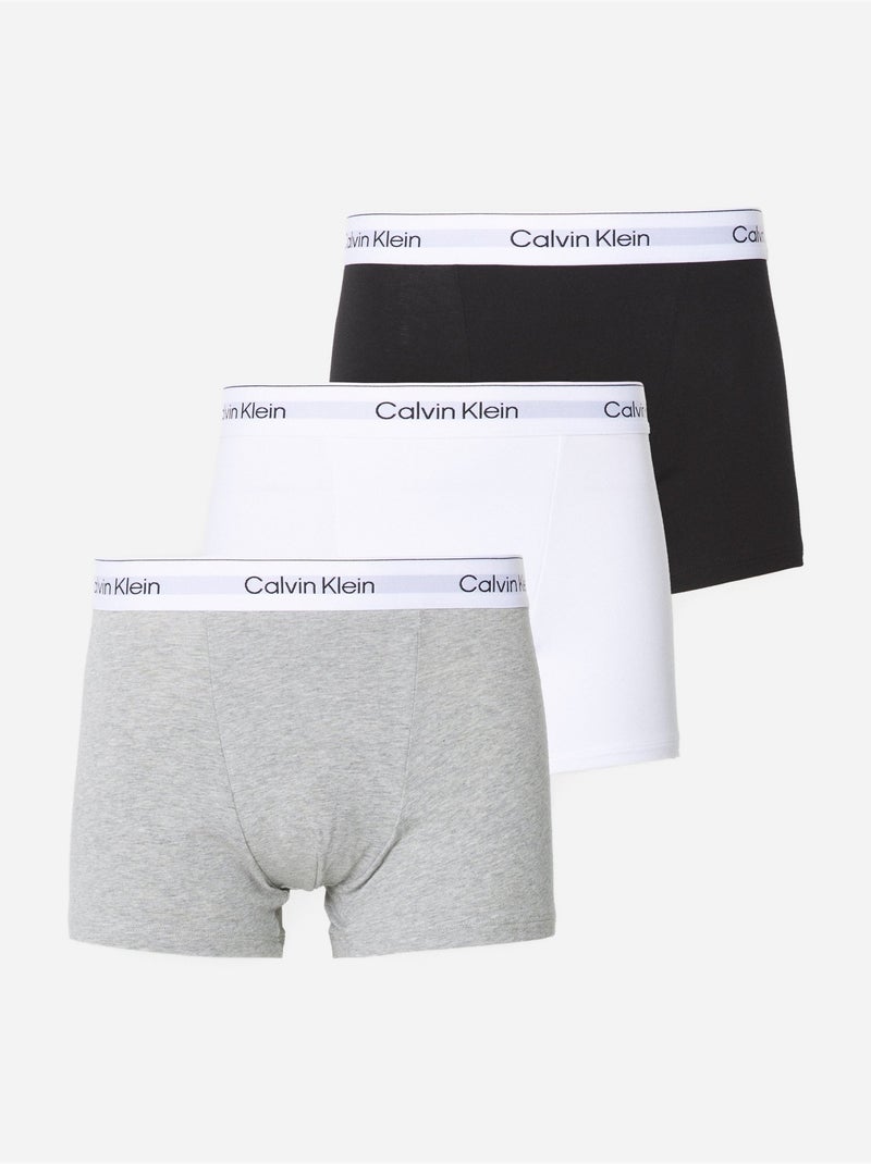 Calzoncillos con cintura elástica - Calvin Klein Gris - Kiabi