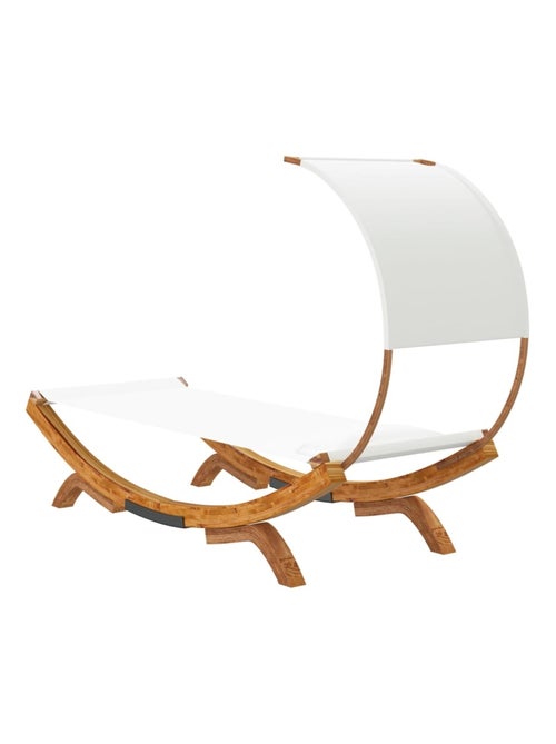 Cama al aire libre con toldo - Kiabi