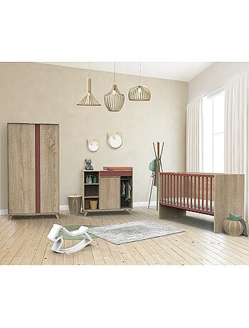 Cama bebé 140x70cm convertible en cama junior - SAUTHON