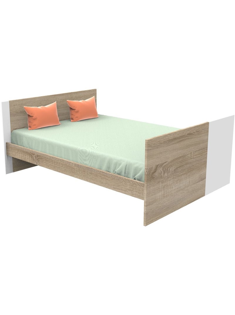 Cama bebé 140x70cm convertible en cama junior - SAUTHON Blanco - Kiabi