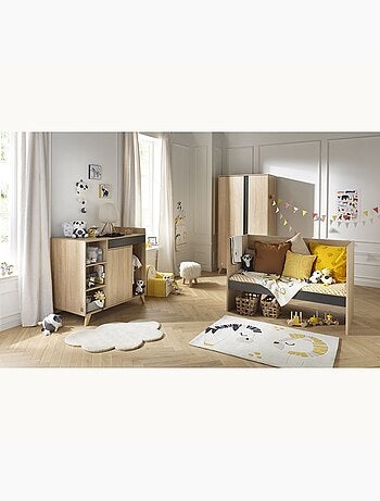 Cama bebé 140x70cm convertible en cama junior - SAUTHON