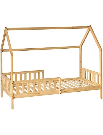 Cama cabaña infantil bosco 2 cajones 194,8x98x155,5cm natural