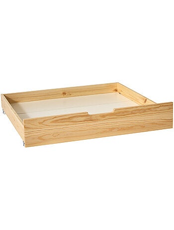 Cama cabaña infantil bosco 2 cajones 194,8x98x155,5cm natural