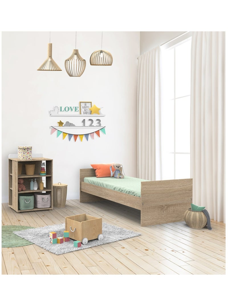 Cama combinada 120x60cm convertible en - SAUTHON Blanco - Kiabi