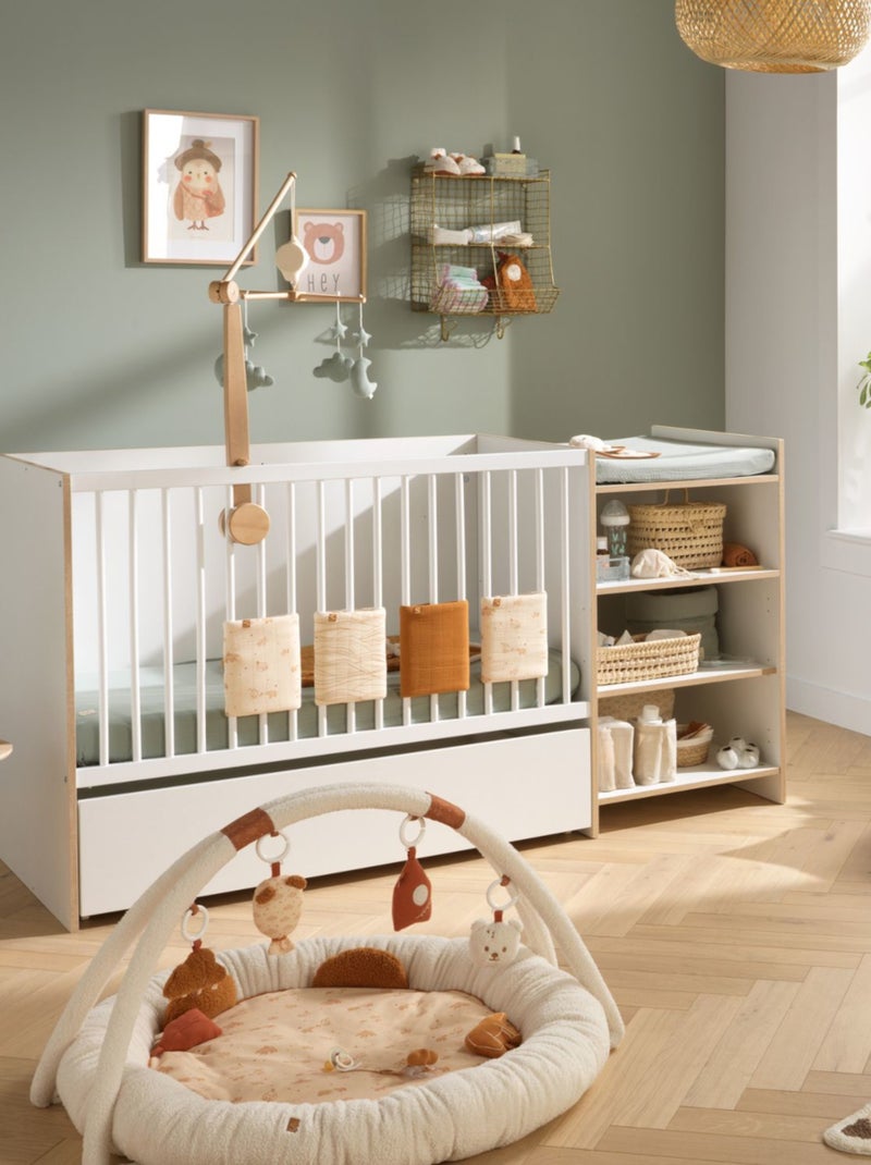 Cama combinada convertible blanca cajón con - babyprice Blanco - Kiabi