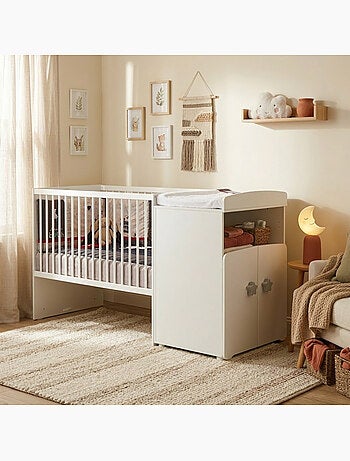 Cama combinada convertible de 120x60 a - BABYPRICE