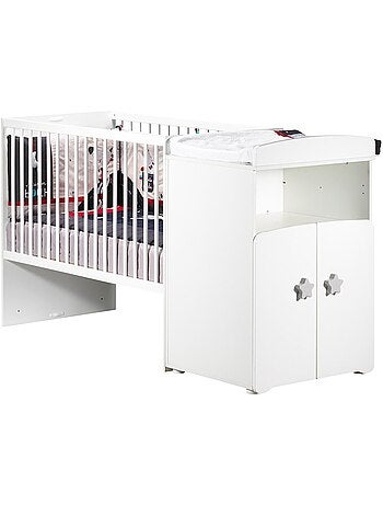 Cama combinada convertible de 120x60 a - BABYPRICE