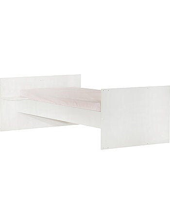 Cama Combinada Convertible de 120x60 a 90x190 en madera - BABYPRICE