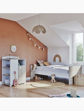 Cama Combinada de Madera Convertible 120x60 - BABYPRICE