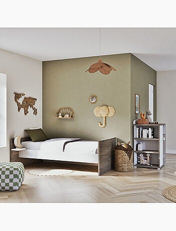 Cama Combinada de Madera Convertible 120x60 - BABYPRICE