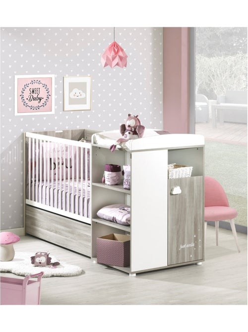 Cama Combinada de Madera Convertible 120x60 - BABYPRICE - Kiabi