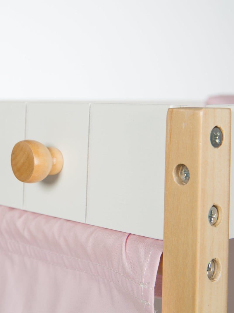 Cama combinada para muñecas con accesorios 'Scarlett' - ROBA Blanco Rosa - Kiabi