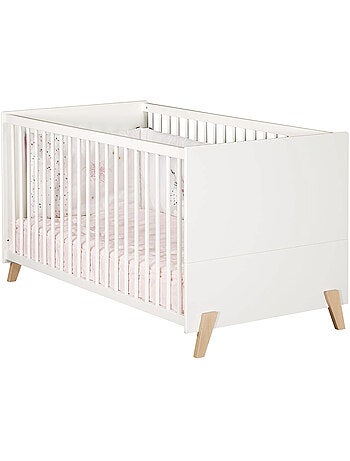 Cama convertible 140x70 - Little Big Bed sobre patas de madera - BABYPRICE