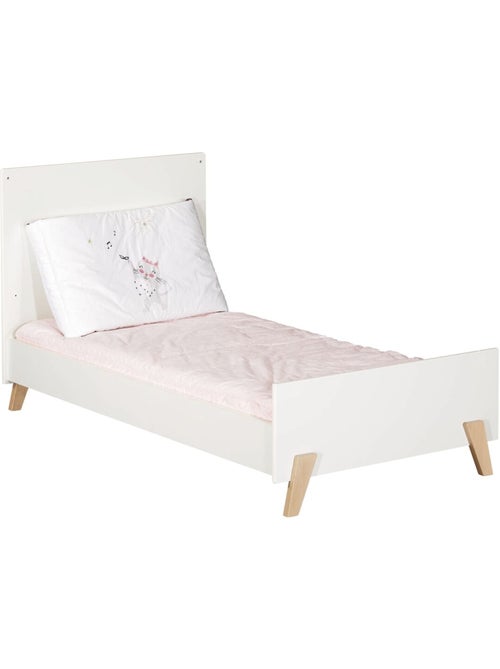 Cama convertible 140x70 - Little Big Bed sobre patas de madera - BABYPRICE - Kiabi