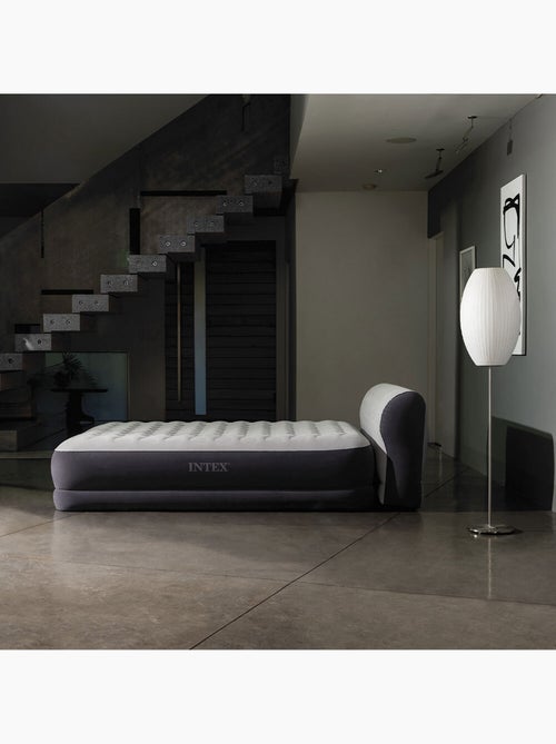 Cama de aire intex con cabecero dura-beam deluxe ultra plush queen - Kiabi