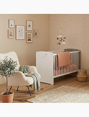 Cama de madera de 120x60 con - BABYPRICE