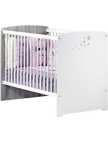 Cama de madera de 120x60 con - BABYPRICE