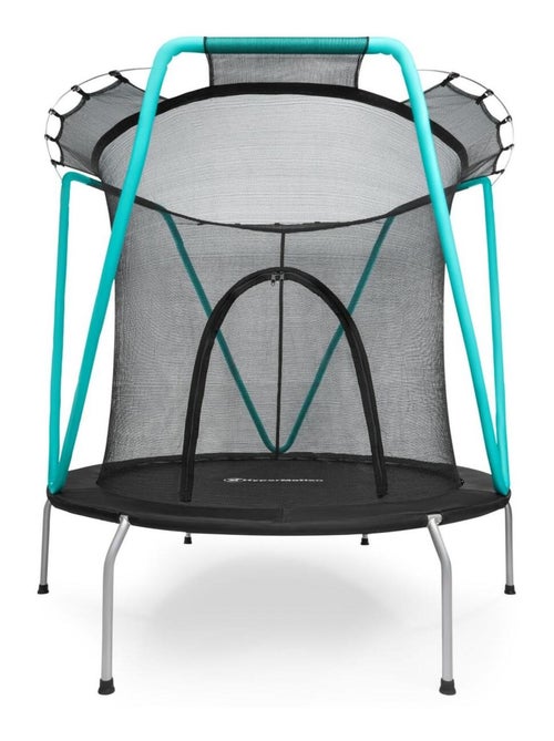 Cama elástica infantil con red de seguridad 167cm HyperMotion - Kiabi