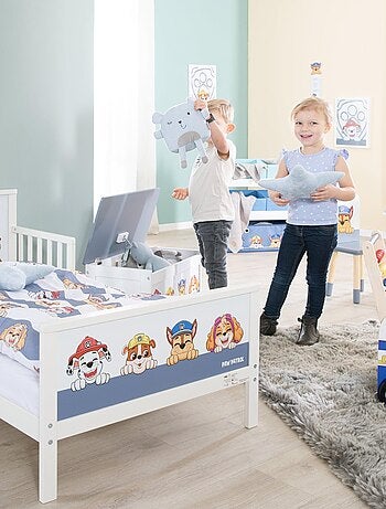Cama infantil con barreras de seguridad y ropa de cama - ROBA 'Paw Patrol'