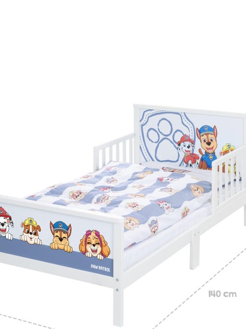 Cama infantil con barreras de seguridad y ropa de cama - ROBA 'Paw Patrol' - Kiabi
