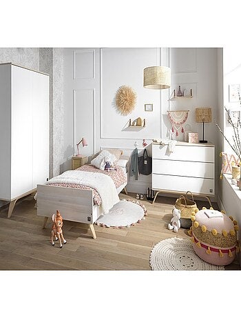 Cama juvenil 190x90cm en madera - SAUTHON