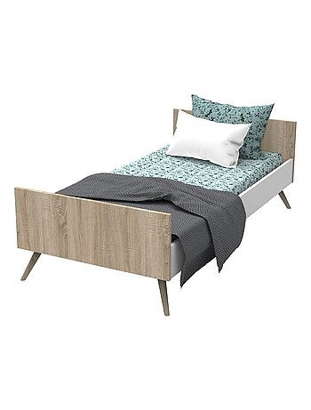 Cama juvenil 190x90cm en madera - SAUTHON
