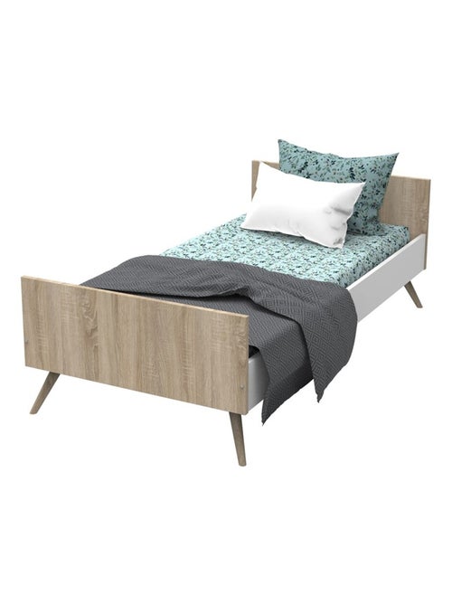 Cama juvenil 190x90cm en madera - SAUTHON - Kiabi