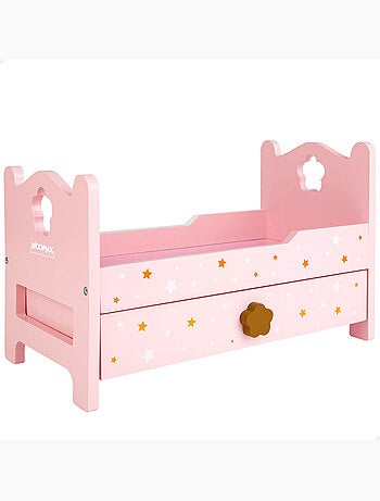 Cama madera para muñecas WOOMAX