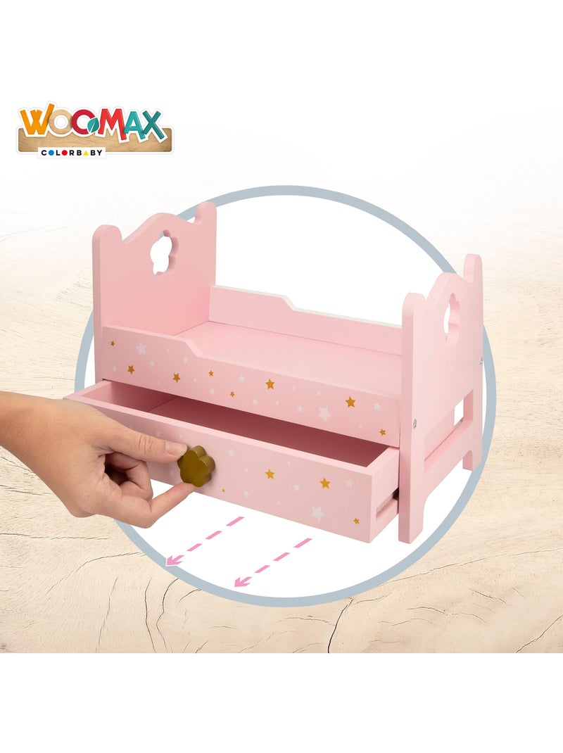 Cama madera para muñecas WOOMAX N/D - Kiabi