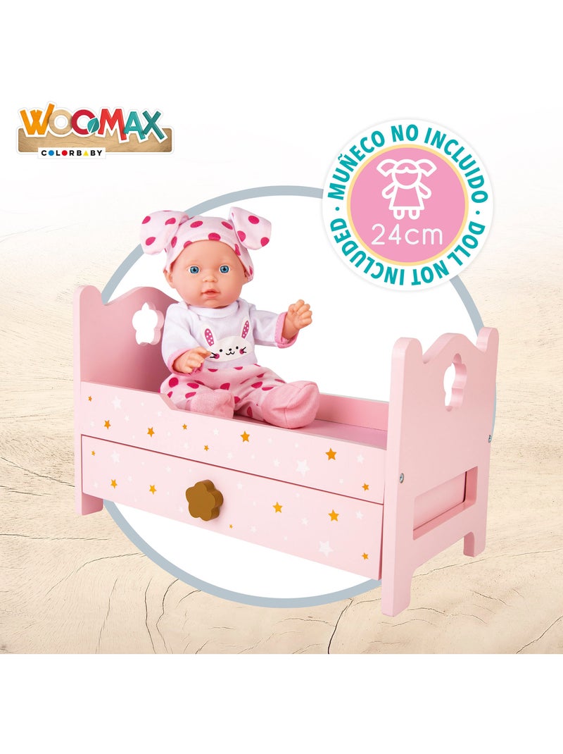 Cama madera para muñecas WOOMAX N/D - Kiabi