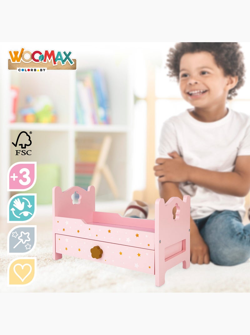 Cama madera para muñecas WOOMAX N/D - Kiabi