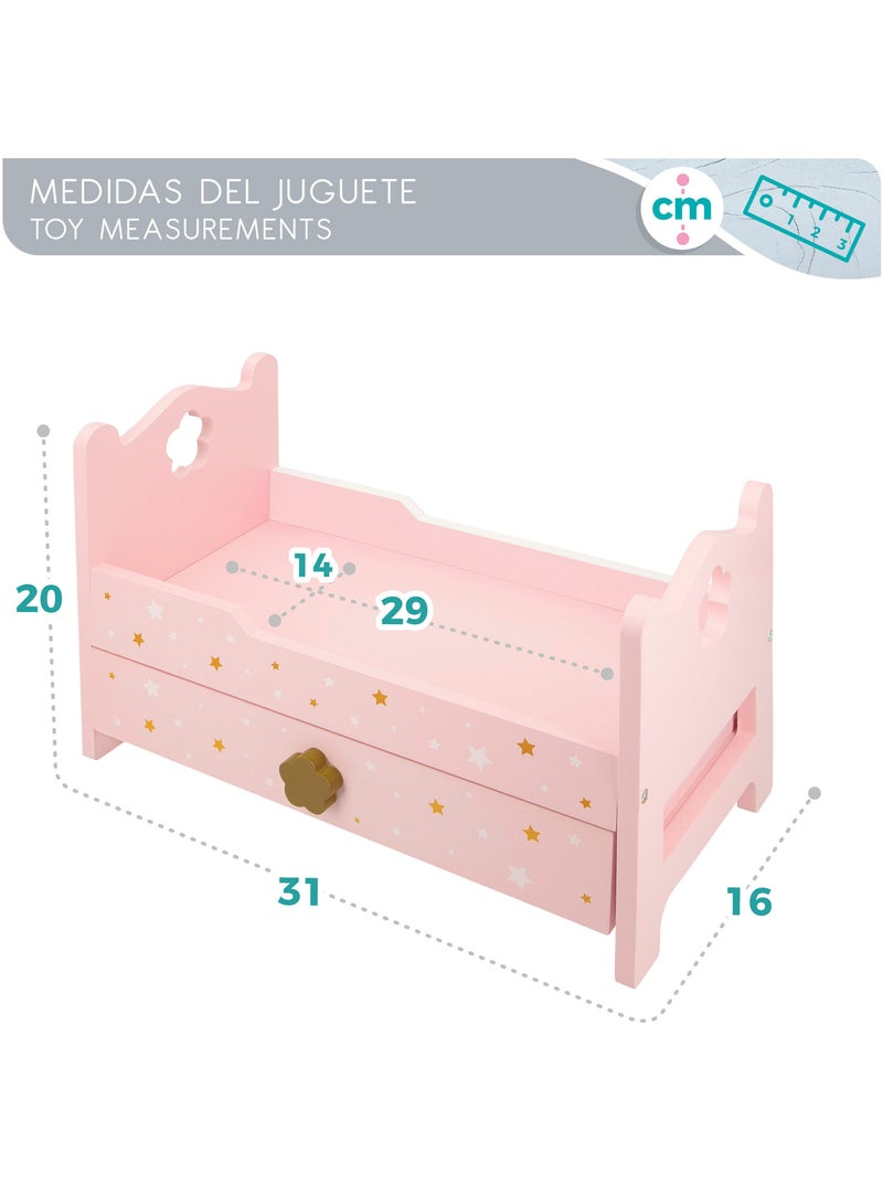 Cama madera para muñecas WOOMAX N/D - Kiabi